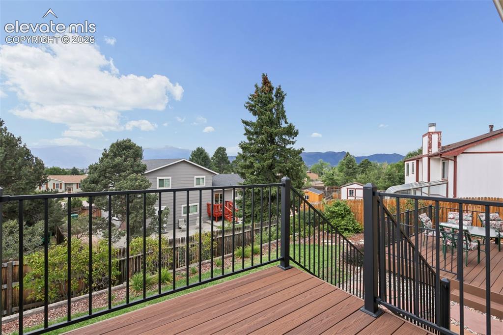 Image 38 of 44: Spacious new deck