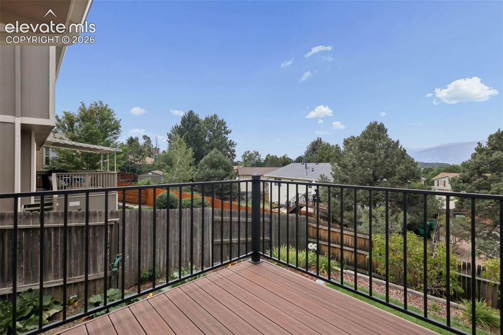Image 39 of 44: Spacious new deck