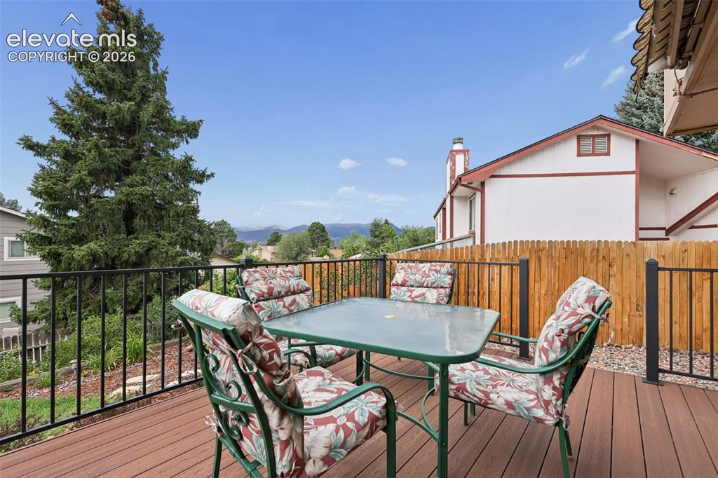 Image 40 of 44: Spacious new deck