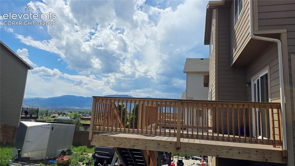 Image 4 of 35: View to the Mountains from Deck