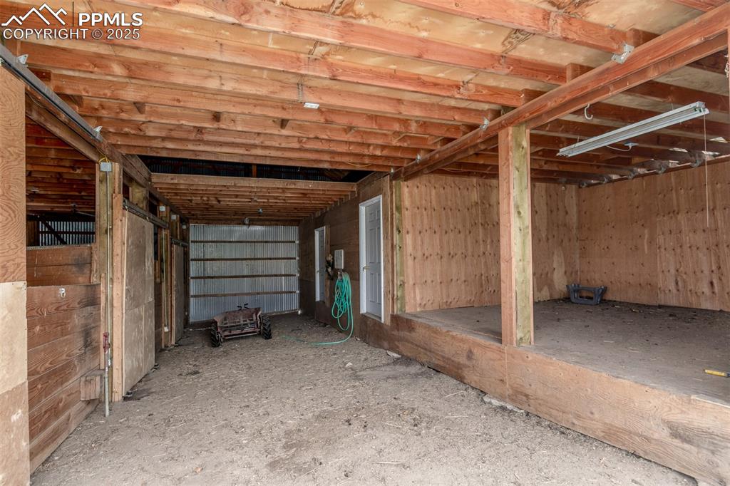 Image 38 of 44: Inside the barn