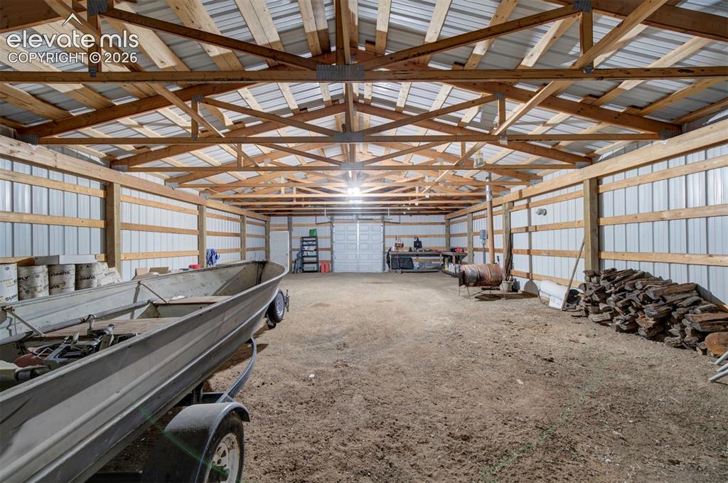 Image 3 of 30: View of 30 x 50 barn/garage/workshop