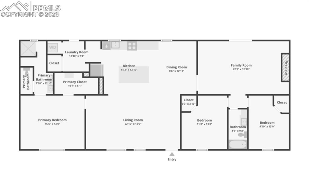 Image 33 of 49: View of room layout