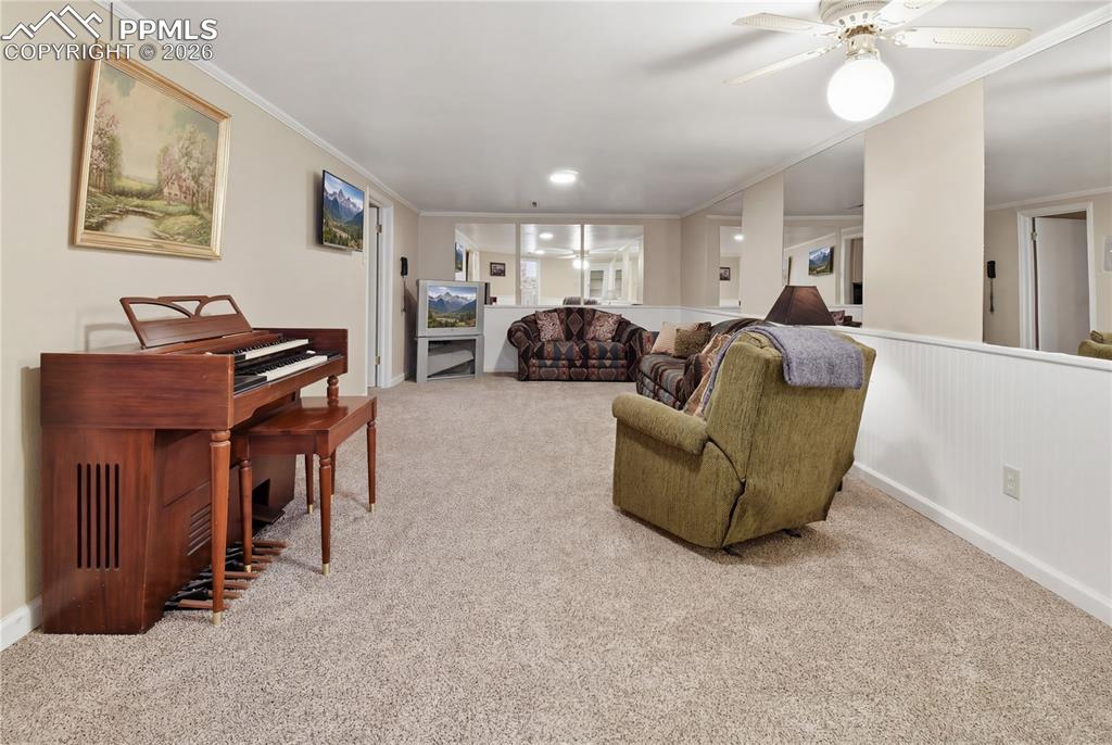 Image 17 of 47: basement living room