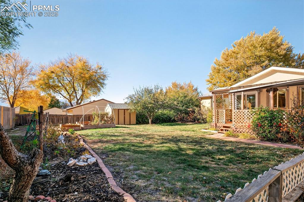 Image 30 of 36: Raised garden beds offer the opportunity to grow your own produce or create