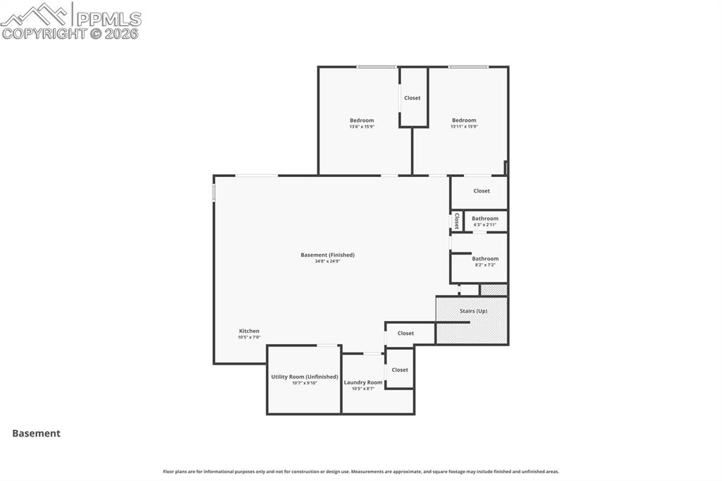 Image 48 of 50: Basement Floor Plan