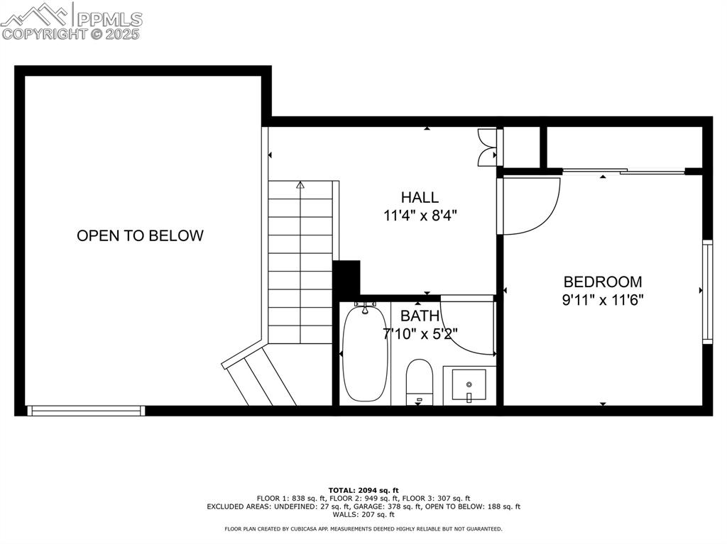 Image 32 of 39: View of Upper level floor plan / room layout