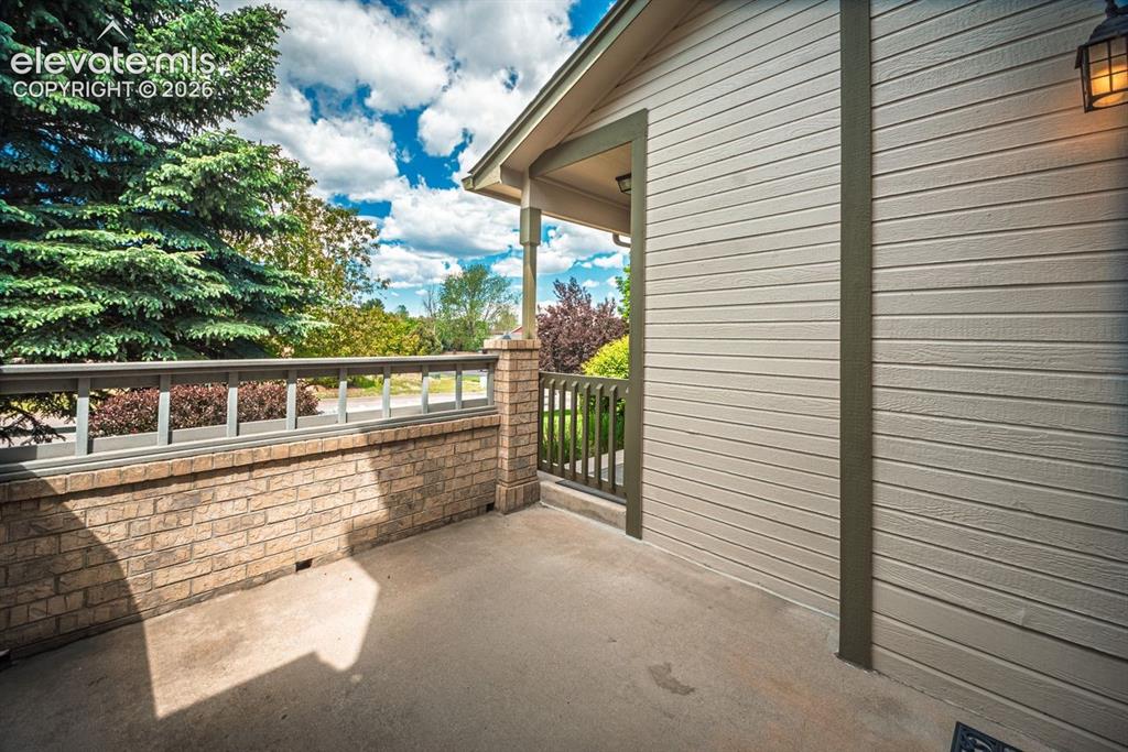 Image 10 of 38: Cement patio