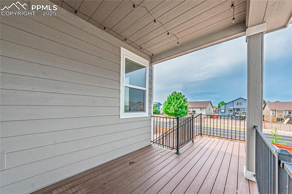 Image 21 of 39: Deck featuring a residential view