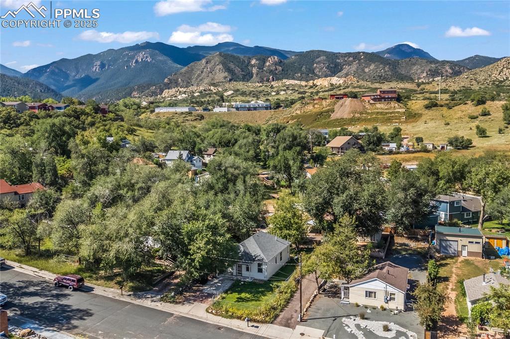 Image 25 of 27: Drone / aerial view of mountains