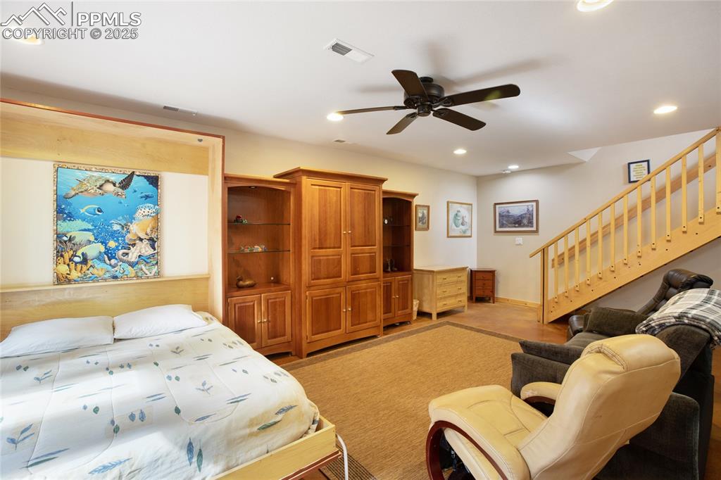Image 31 of 49: Murphy Bed In Basement/ 2nd Living