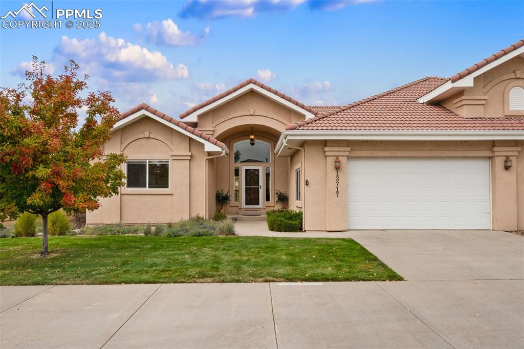 Caption: Front of Structure