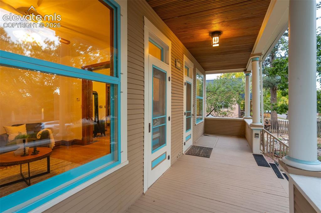 Image 3 of 40: Amazing covered front porch