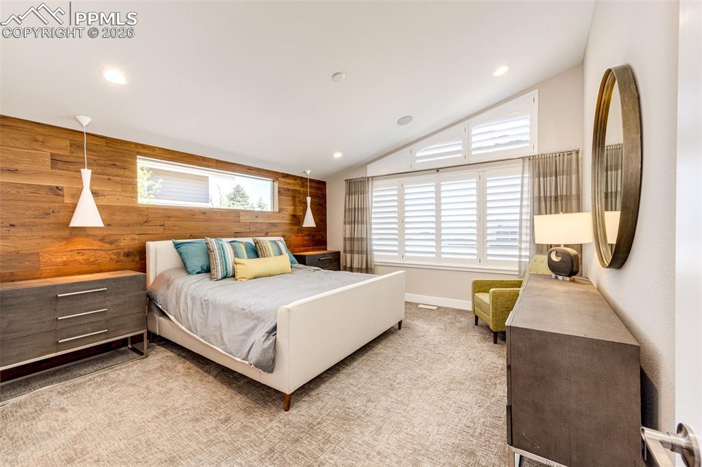 Image 16 of 46: Custom trim accents stay. Furniture is negotiable!