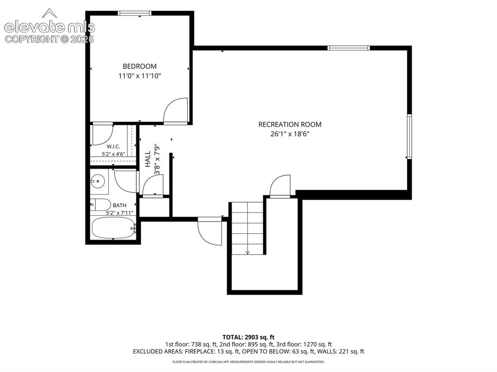Image 39 of 40: Lower level floorplan