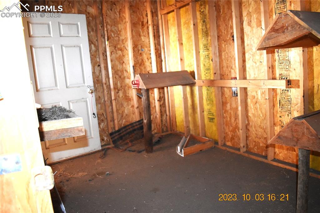 Image 41 of 48: View of tack room.