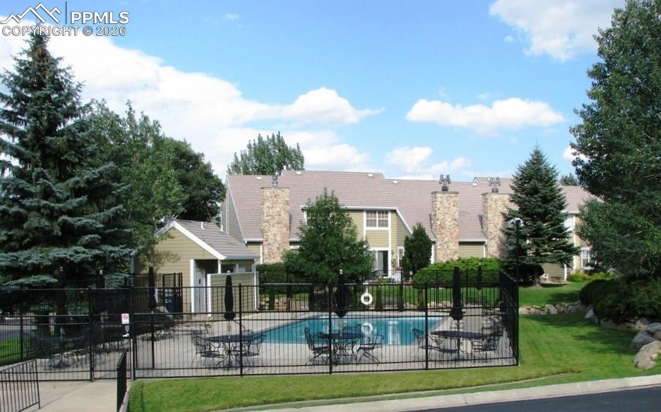 Image 46 of 47: Community pool in the summertime!