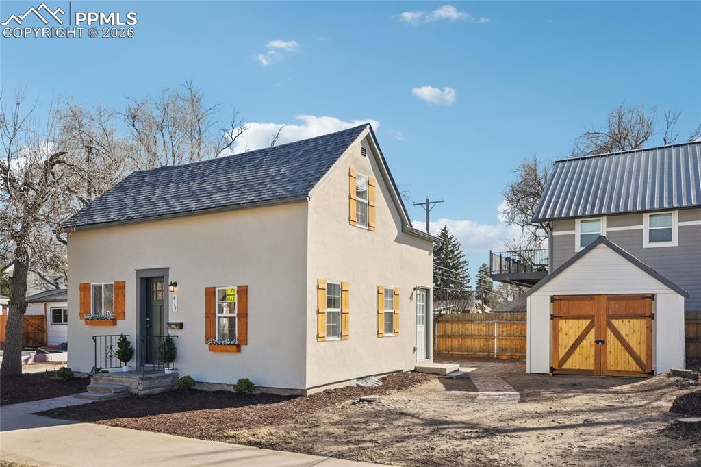 Image 2 of 36: Front of Structure