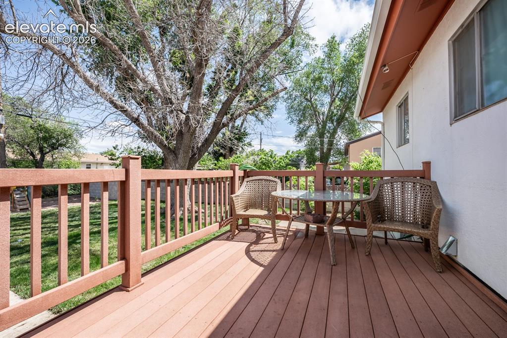 Image 14 of 28: Deck