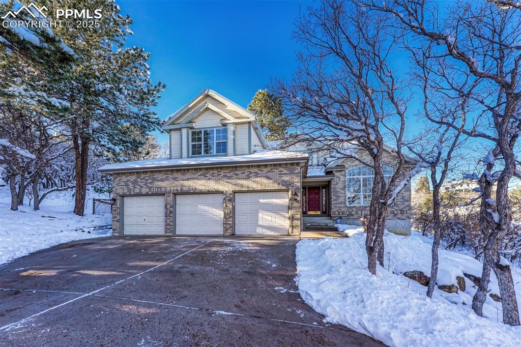 Caption: Front of Structure