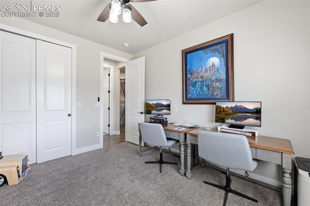 Image 20 of 36: Bedroom or office