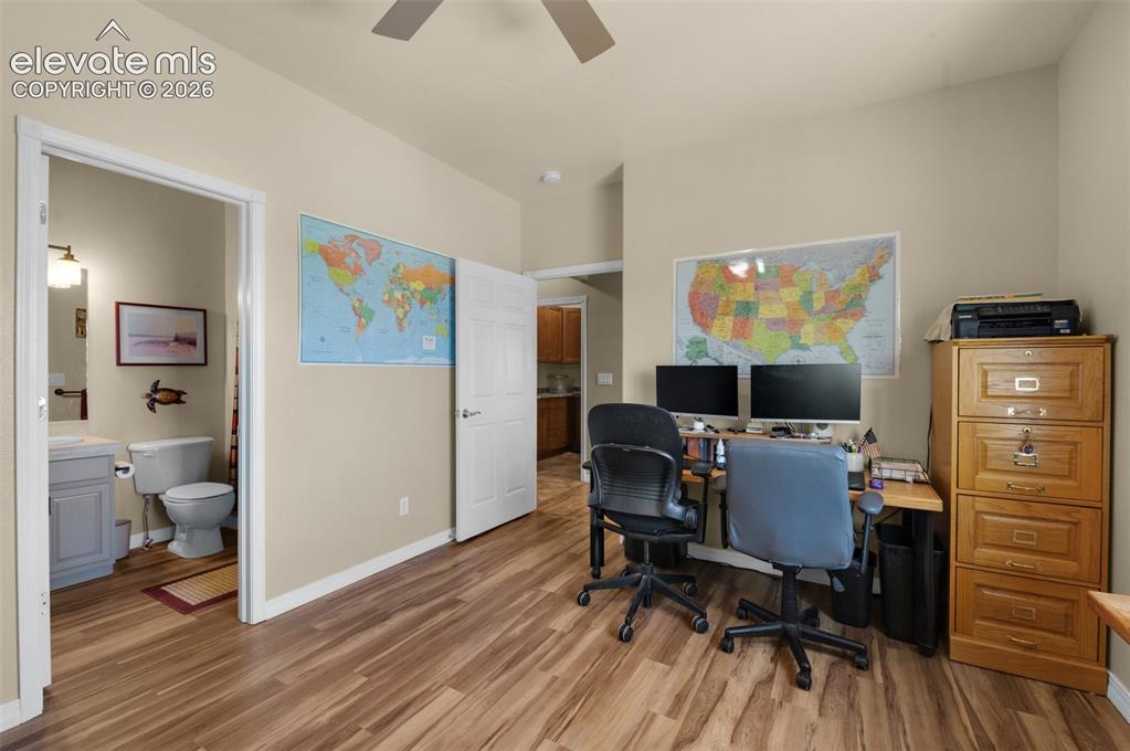 Image 22 of 49: Office or 2nd main level bedroom