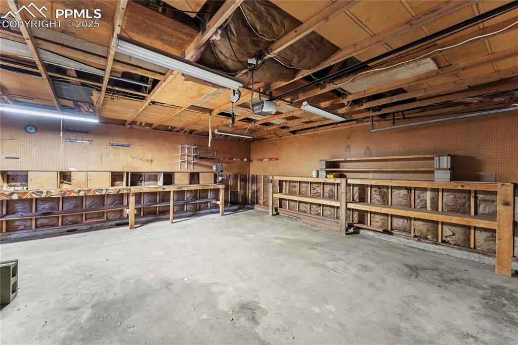 Image 33 of 39: Oversized detached 2 car garage 