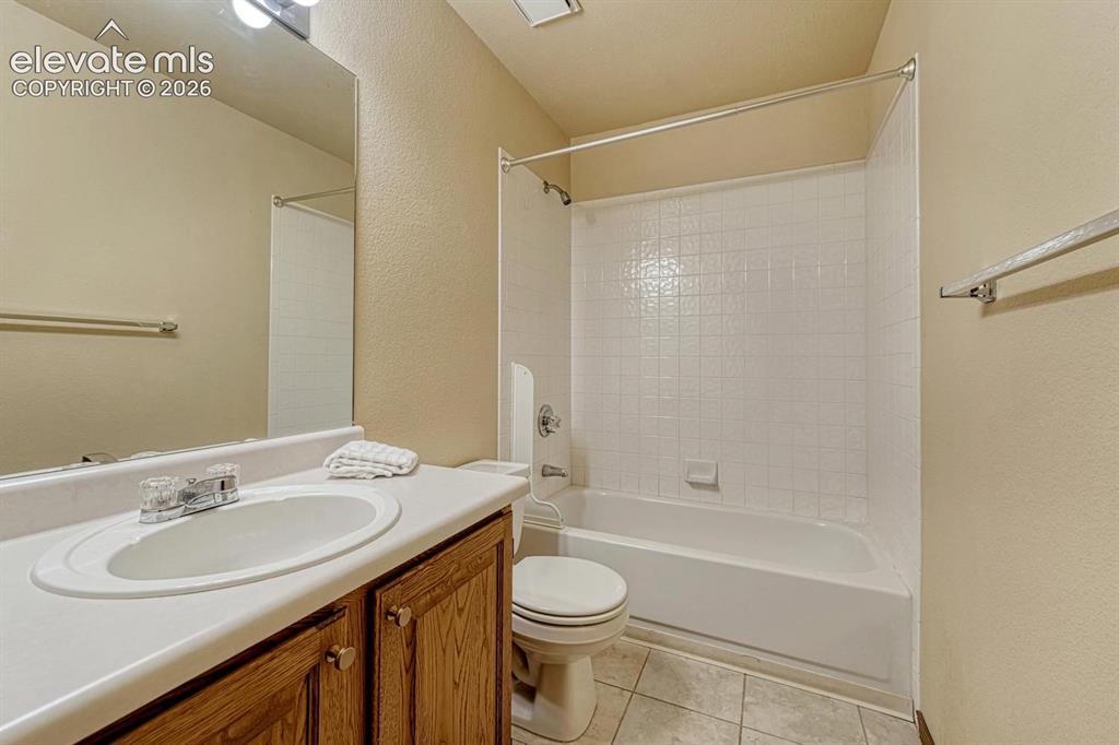 Image 27 of 46: bathroom on lower level