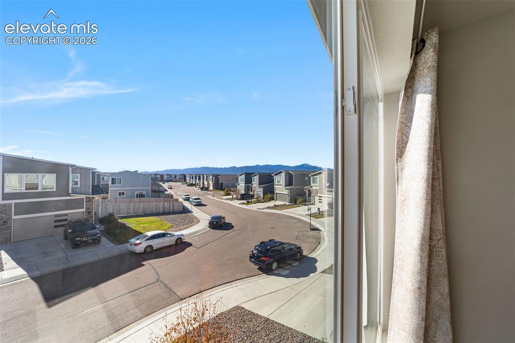 Image 19 of 21: Mountain views from the upper level.