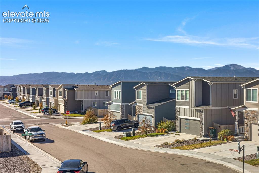 Image 20 of 21: Pikes Peak and Front Range mountain views.