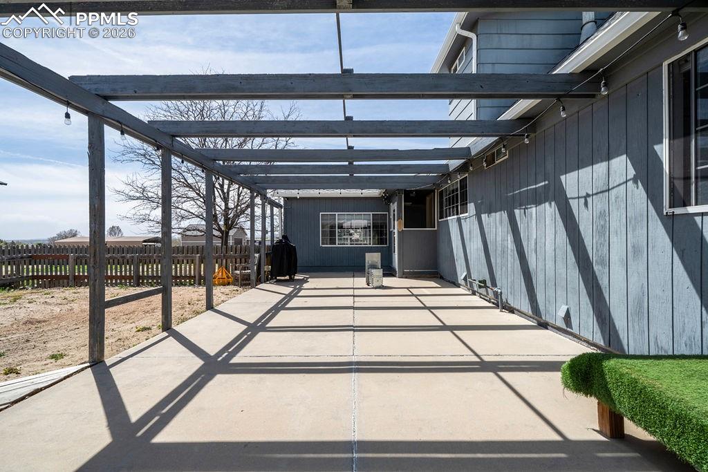 Image 34 of 46: 15 x 38 back patio.