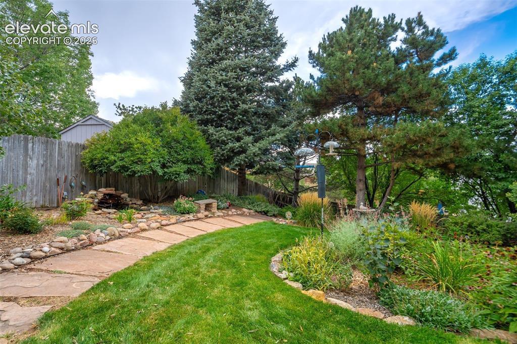 Image 42 of 50: The yard is also recognized by the National Wildlife Federation as a Certif