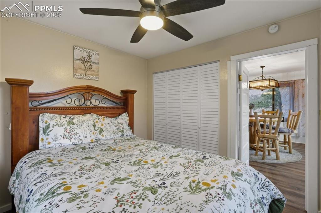 Image 25 of 47: The third bedroom has room for a queen-sized bed. 