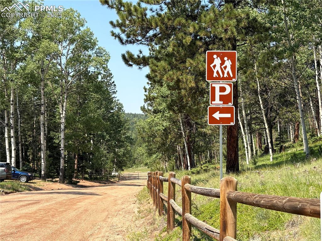 Image 14 of 15: Hiking and trail use only 1 mile from the property