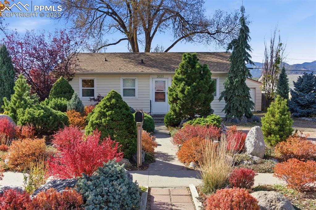 Image 3 of 50: View of front facade with roof with shingles