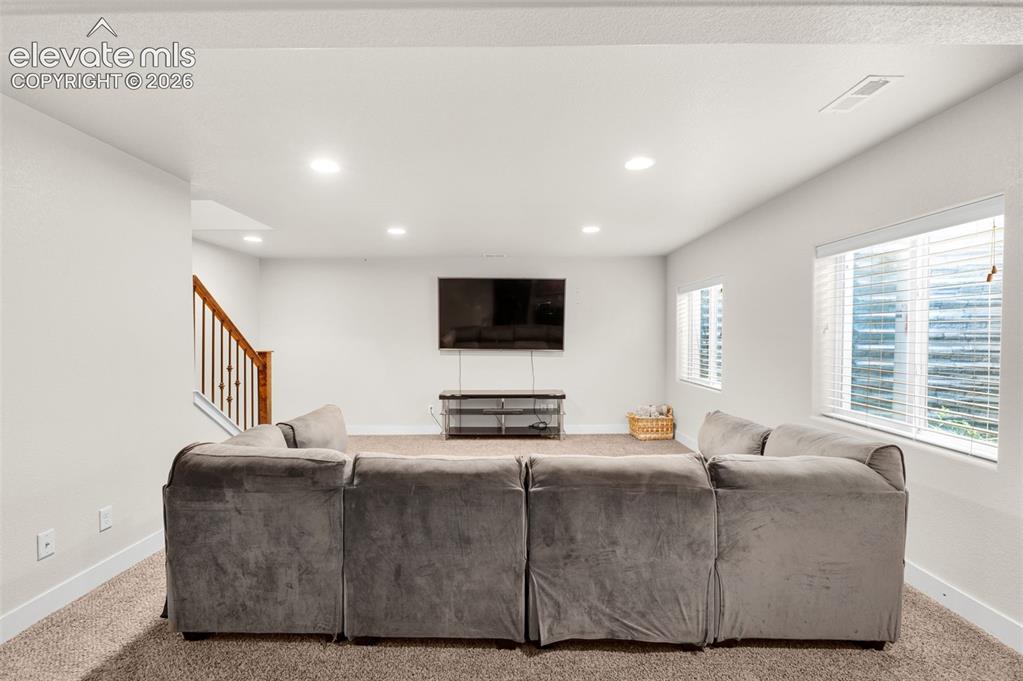 Image 32 of 49: Finished Basement