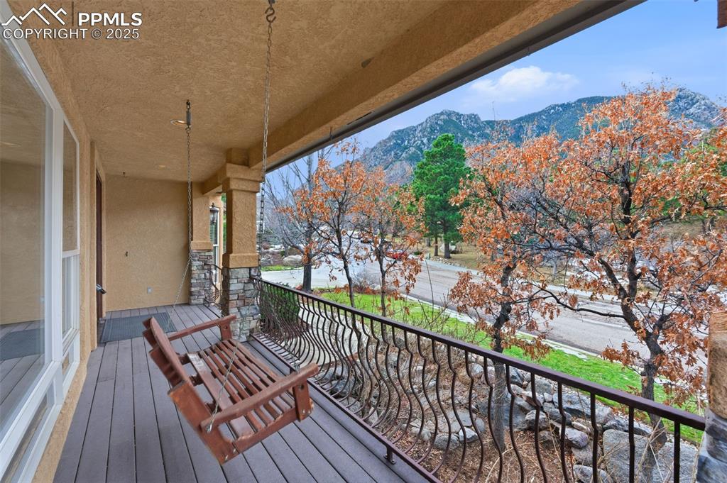 Image 2 of 50: Mountain view from front porch