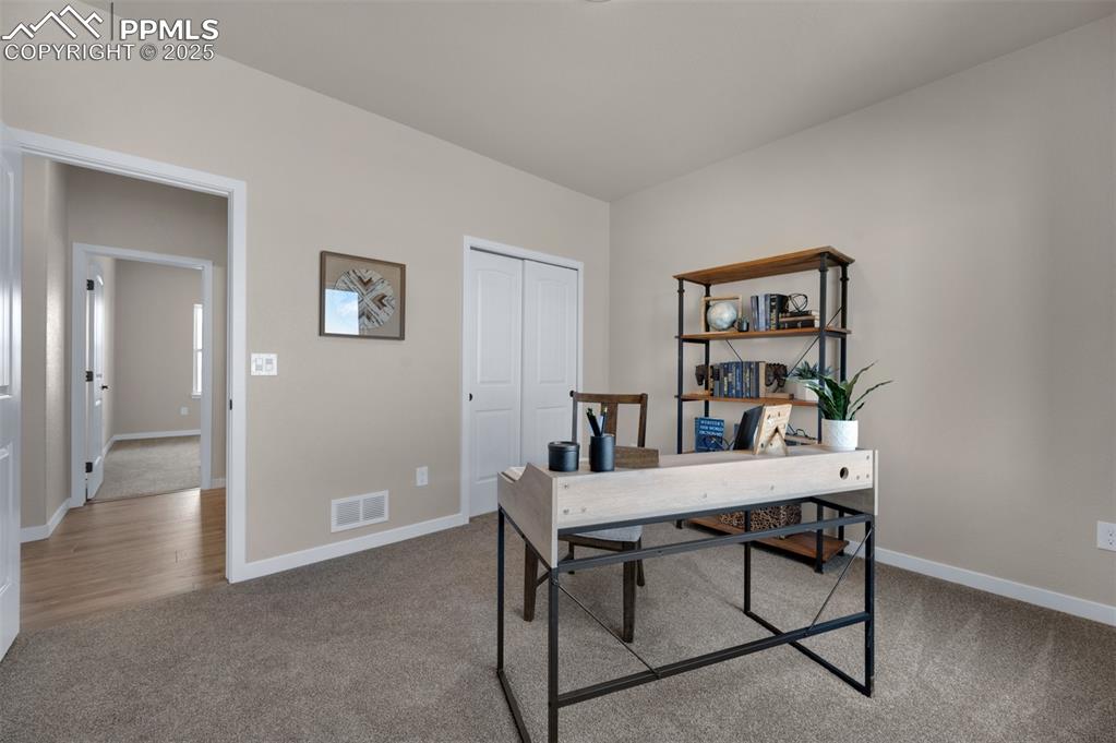 Image 11 of 36: Bedroom or Office on the Main