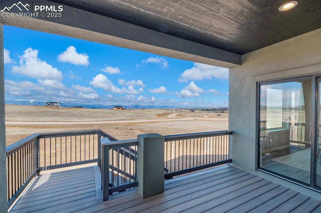 Image 13 of 36: Composite covered deck