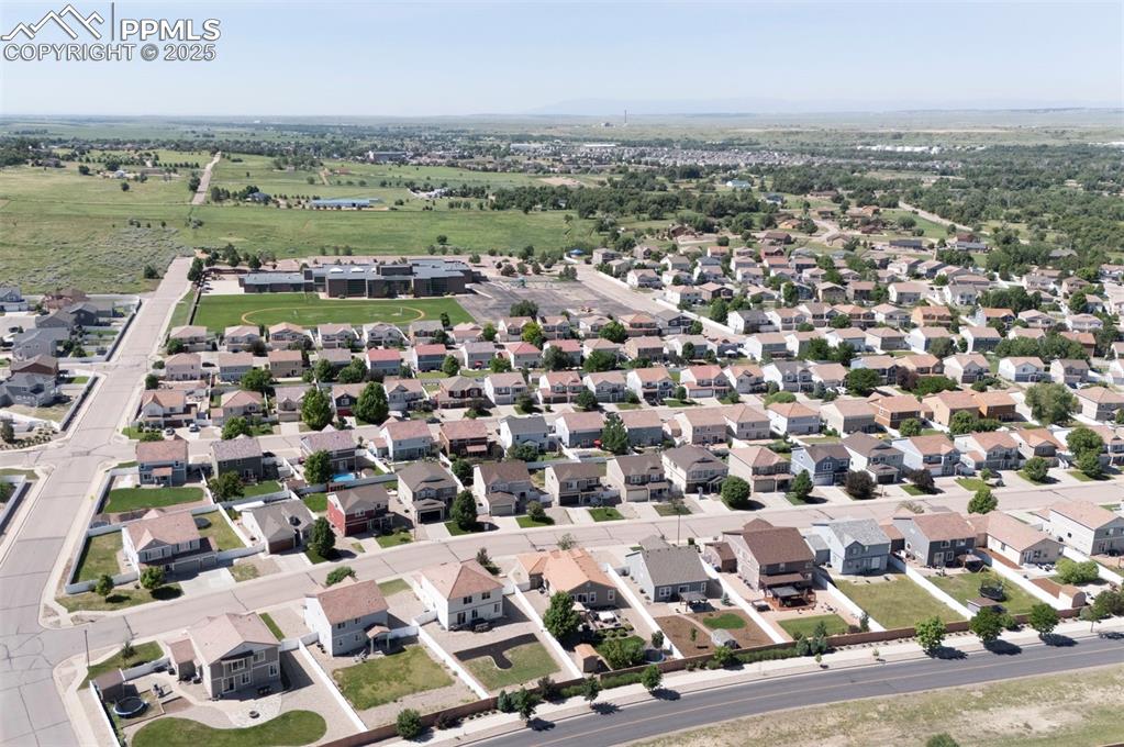 Image 14 of 50: Aerial view of property
