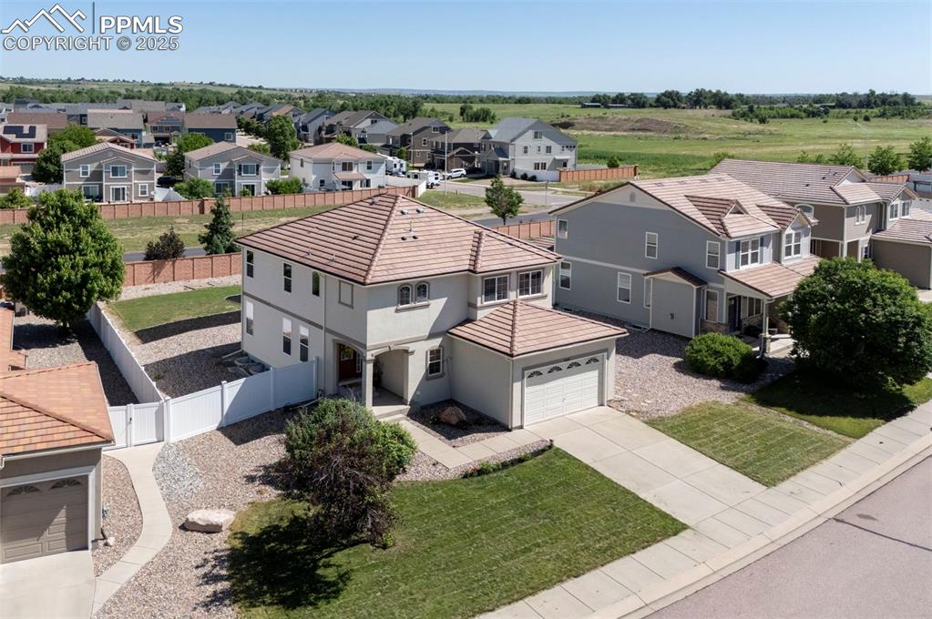 Image 5 of 50: Aerial view of residential area