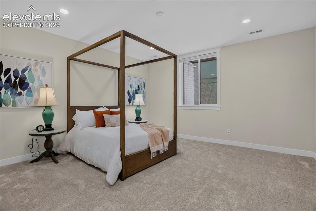 Image 34 of 47: Bedroom 5 - lower level