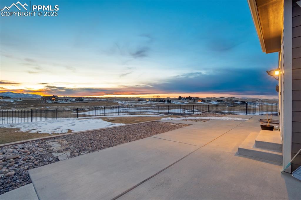 Image 43 of 50: The 5 acres expands well past the fenced in area.