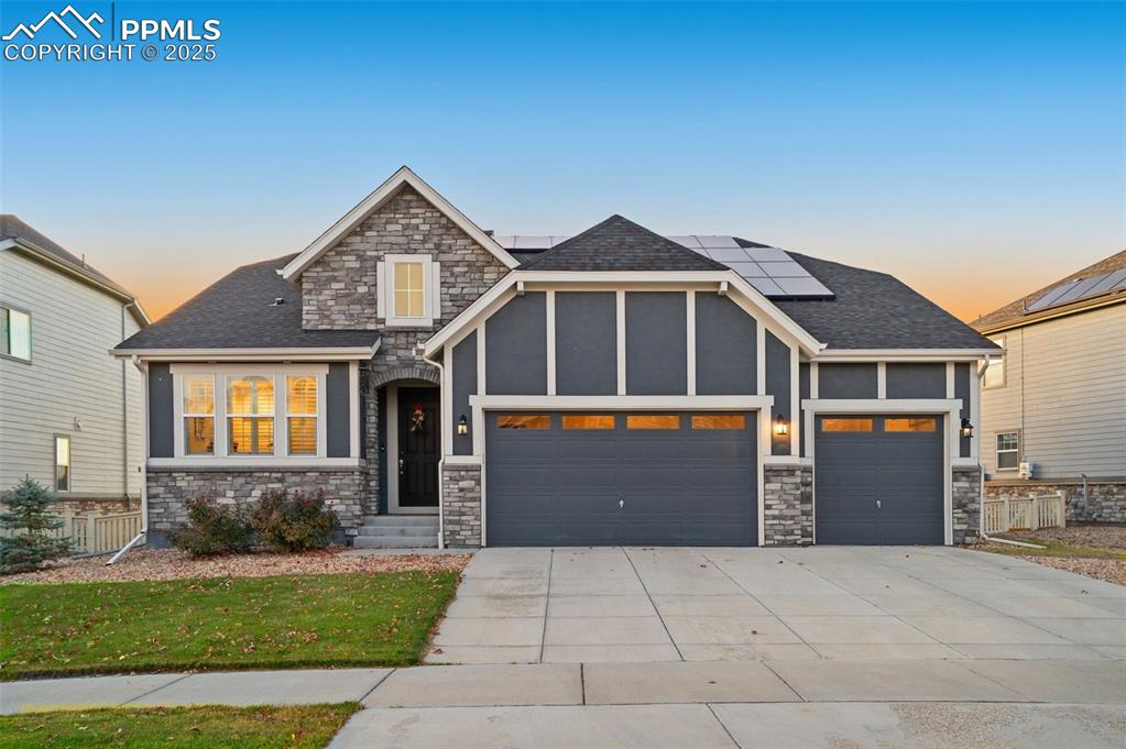 Caption: Front of Structure