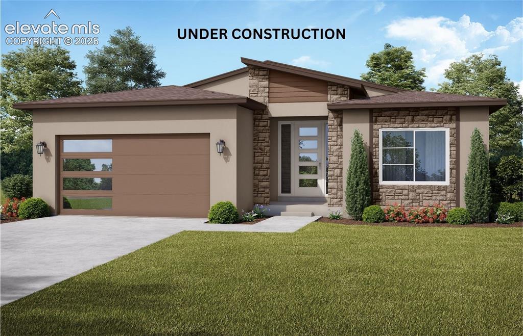 Caption: Front of Structure