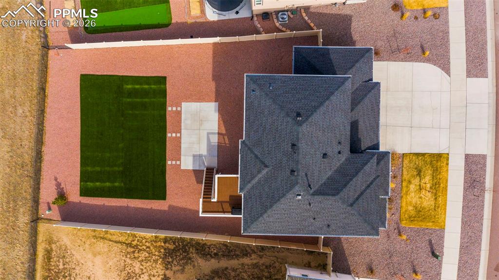 Image 6 of 43: View from above of property