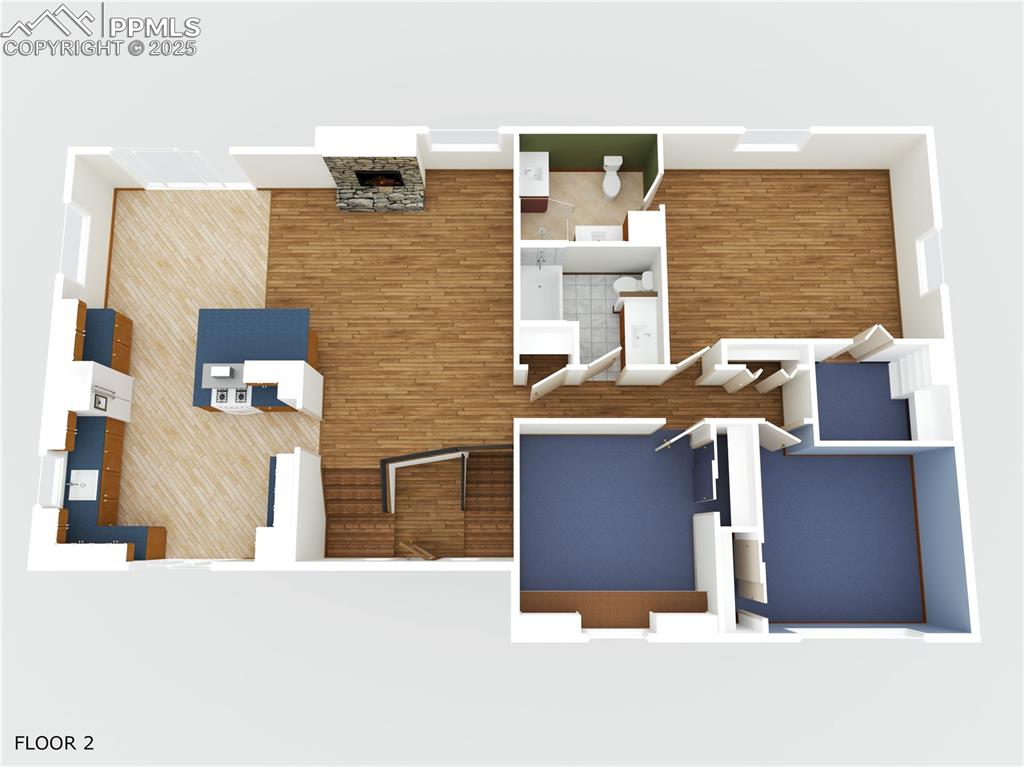 Image 27 of 34: Main Level Floor Plan