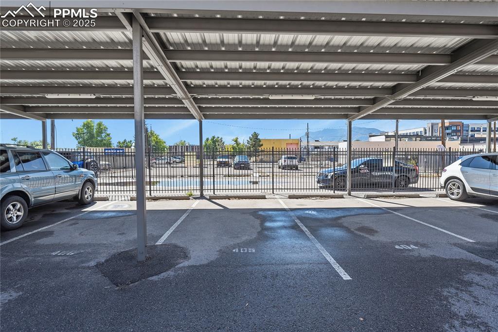 Image 17 of 22: Covered parking