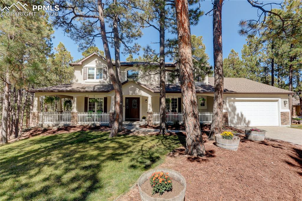 Image 1 of 48: Beautiful 4-Bed/4-Bath/3-Car Garage home in Black Forest with main floor Pr
