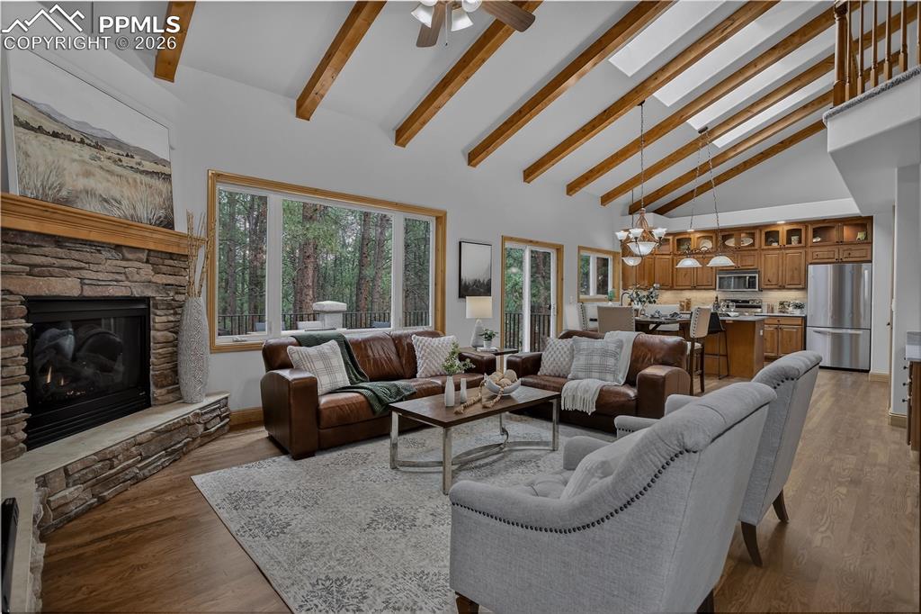 Image 11 of 48: Open concept on main floor -- perfect for entertaining or small family gath